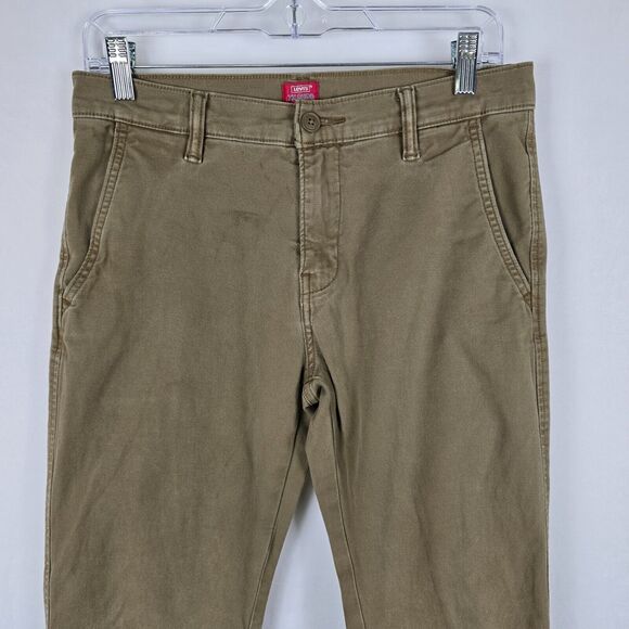 Levi's XX Chino Pants Men's 29 x 30 *** Standard Taper Tan Khaki See Description - Picture 2 of 16